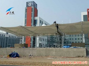 秦皇島昌黎中學膜結構看臺